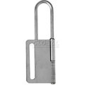 Horizon Mfg Horizon Mfg. Heavy Duty Lockout Tagout Hasp - 3-1/2" Shackle, Gray 5510